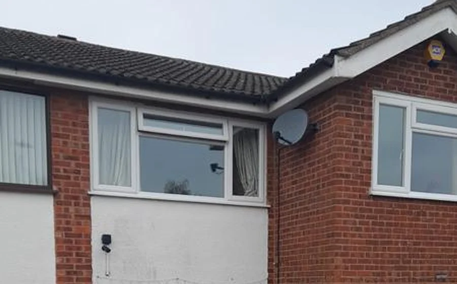A genuine D.J.K Roofcare job — new fascias, soffits and guttering on a house